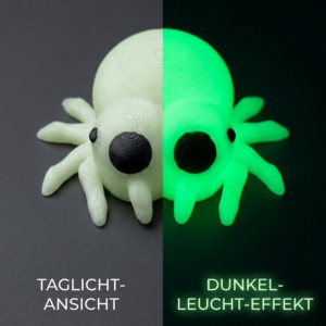 Glow-in-the-Dark Springspinne Figur